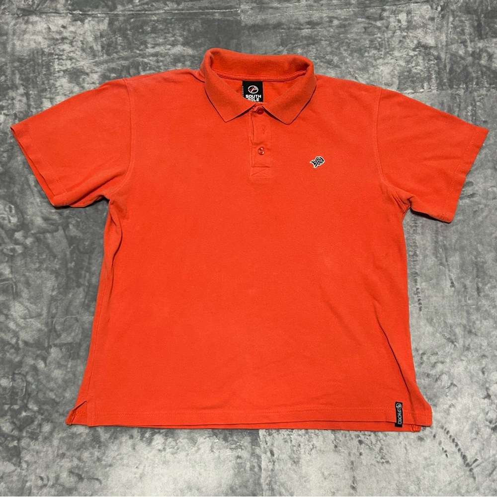 South Pole Orange Polo Shirt